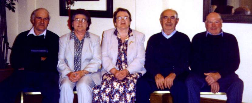 The Cunningham Cousins from Ireland taken 9-2002